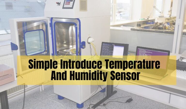 Simple Introduce Temperature And Humidity sensor