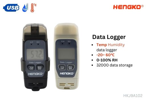 Datalogger för temperatur och luftfuktighet USB-serie