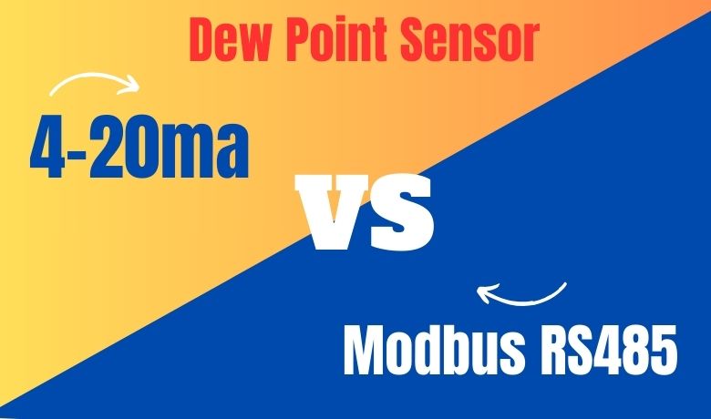 Dew Point Sensor choose 4-20ma or Modbus RS485