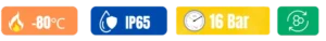negative 80℃ super lower dew point transmitter function icon
