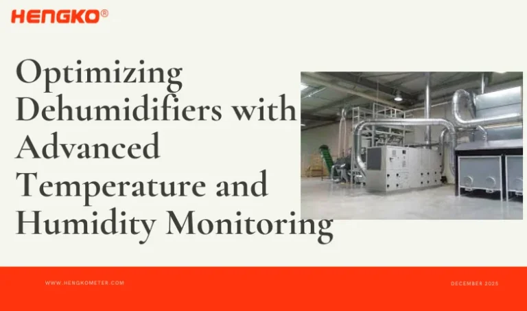 Optimizing Dehumidifiers with Advanced Temperature and Humidity Monitoring